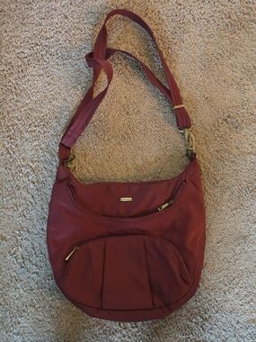 Travelon Shoulder Bag with Gold Hardware
